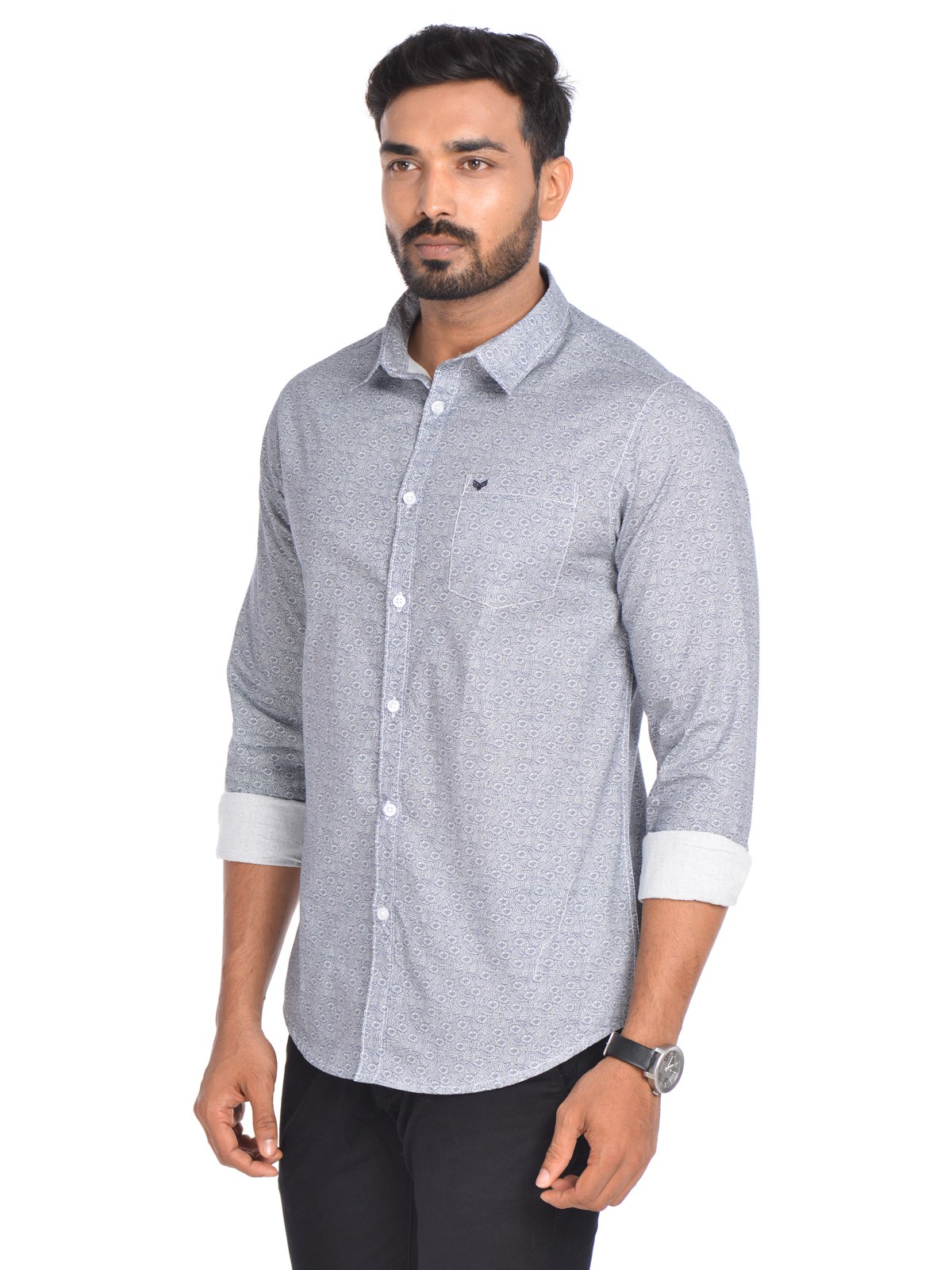 Grey Cordillera Slim Fit Shirt – Cordillera Fashions